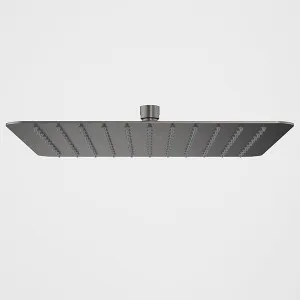 Caroma Urbane II Square Rain Shower Head 300mm Gunmetal by Caroma, a Shower Heads & Mixers for sale on Style Sourcebook