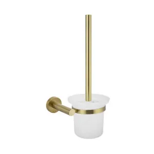 Meir Round Toilet Brush and Holder Tiger Bronze by Meir, a Toilet Brushes & Sets for sale on Style Sourcebook