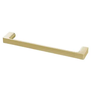 Phoenix Gloss Hand Towel Holder 390mm - Brushed Gold by PHOENIX, a Towel Rails for sale on Style Sourcebook