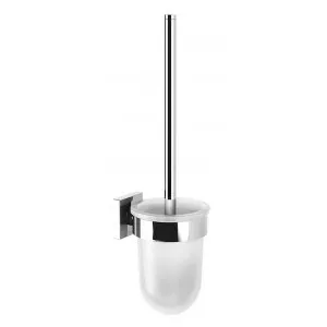 Phoenix Radii Toilet Brush & Holder Square Plate by PHOENIX, a Toilet Brushes & Sets for sale on Style Sourcebook