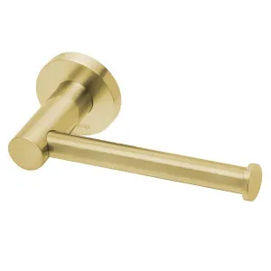 Phoenix Radii Toilet Roll Holder Round Plate - Brushed Gold by PHOENIX, a Toilet Paper Holders for sale on Style Sourcebook