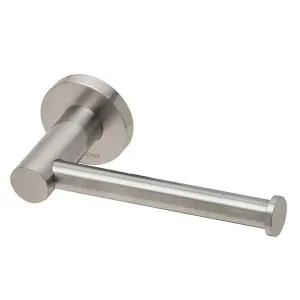 Phoenix Radii Toilet Roll Holder Round Plate Brushed Nickel by PHOENIX, a Toilet Paper Holders for sale on Style Sourcebook