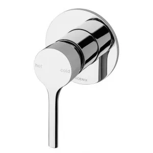 Phoenix Vivid Slimline Oval Shower/Wall Mixer-Chrome by PHOENIX, a Bathroom Taps & Mixers for sale on Style Sourcebook