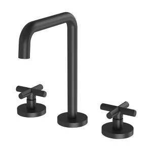 Phoenix Vivid Slimline Plus Basin Set - Matte Black by PHOENIX, a Bathroom Taps & Mixers for sale on Style Sourcebook