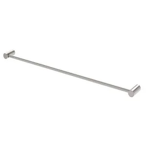 Phoenix Vivid Slimline Single Towel Rail Brushed Nickel 600mm - 800mm by PHOENIX, a Towel Rails for sale on Style Sourcebook