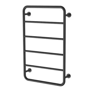 Phoenix Vivid Slimline Towel Ladder 800 x 500mm - Matte Black by PHOENIX, a Towel Rails for sale on Style Sourcebook