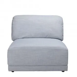 Amelia Armless Chair Module Blue Haze by James Lane, a Sofas for sale on Style Sourcebook