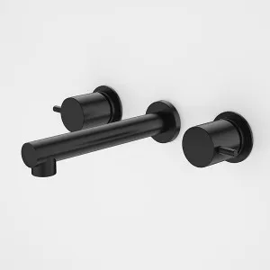 Caroma Luna Lever Wall Tap Set Black by Caroma, a Bathroom Taps & Mixers for sale on Style Sourcebook