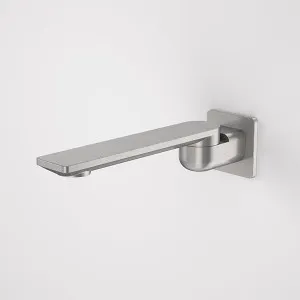 Caroma Urbane II 220mm Square Bath Swivel Outlet Gunmetal by Caroma, a Bathroom Taps & Mixers for sale on Style Sourcebook