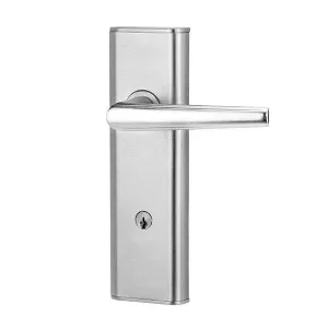 Lockwood Nexion L2 Mechanical Double Cylinder Entrance Lock Satin Chrome by Lockwood, a Door Knobs & Handles for sale on Style Sourcebook