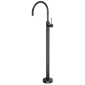 Phoenix Vivid Slimline Floor Mounted Bath Mixer-Matte Black by PHOENIX, a Bathroom Taps & Mixers for sale on Style Sourcebook