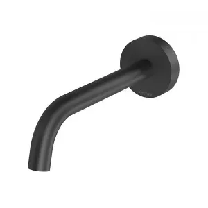 Phoenix Vivid Slimline Plus Wall Basin/Bath Outlet 180mm - Matte Black by PHOENIX, a Bathroom Taps & Mixers for sale on Style Sourcebook