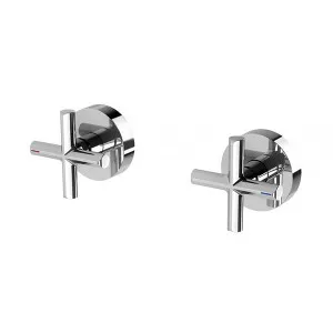 Phoenix Vivid Slimline Plus Wall Top Assemblies - Chrome by PHOENIX, a Bathroom Taps & Mixers for sale on Style Sourcebook