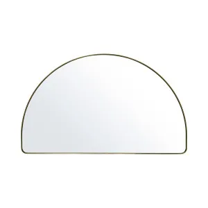 Studio XL Wide Wall Arch Mirror, Brass by Granite Lane, a Vanity Mirrors for sale on Style Sourcebook