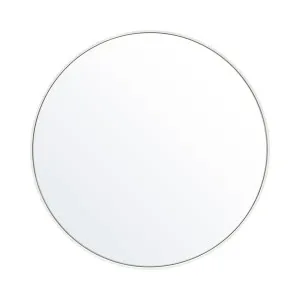 Studio Round Mirror, White - 90cm by Granite Lane, a Vanity Mirrors for sale on Style Sourcebook