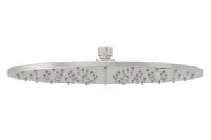 Meir | BRUSHED NICKEL ROUND SHOWER ROSE 300MM by Meir, a Shower Heads & Mixers for sale on Style Sourcebook