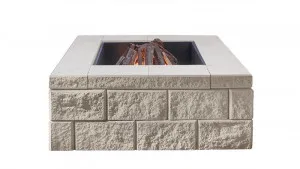 Heron Large Fire Pit - Limestone by Austral Masonry, a Braziers & Firepits for sale on Style Sourcebook