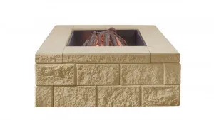 Heron Large Fire Pit - Sandstone by Austral Masonry, a Braziers & Firepits for sale on Style Sourcebook