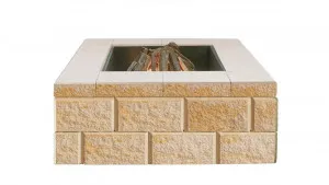 Heron Large Fire Pit - Sydney Blend by Austral Masonry, a Braziers & Firepits for sale on Style Sourcebook