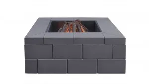 Hayman Large Fire Pit - Charcoal by Austral Masonry, a Braziers & Firepits for sale on Style Sourcebook
