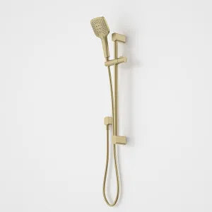 Caroma Luna Multifunctional Rail Shower Brushed Brass by Caroma, a Shower Heads & Mixers for sale on Style Sourcebook