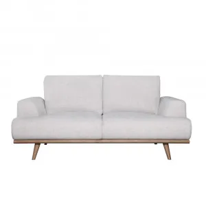 Xander Luna Almond Sofa - 2 Seater by James Lane, a Sofas for sale on Style Sourcebook