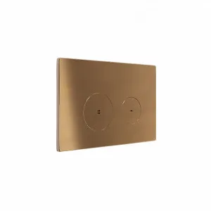 Zaaha Toilet Button & In-wall Cistern - Brushed Copper by ABI Interiors Pty Ltd, a Toilets & Bidets for sale on Style Sourcebook