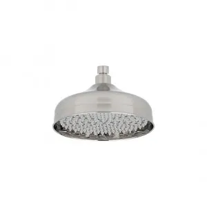 Kingsley Shower Head Round - Brushed Nickel by ABI Interiors Pty Ltd, a Shower Heads & Mixers for sale on Style Sourcebook