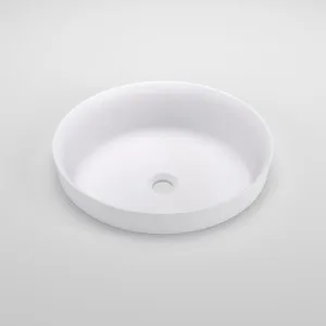 Celine Semi-Inset Basin - Matte White by ABI Interiors Pty Ltd, a Basins for sale on Style Sourcebook