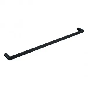 Milani Single Towel Rail 800mm - Matte Black by ABI Interiors Pty Ltd, a Towel Rails for sale on Style Sourcebook