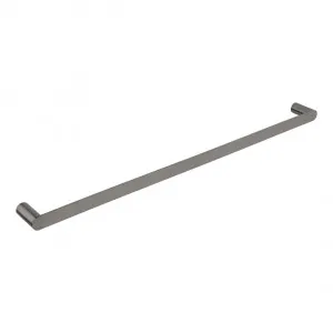 Milani Single Towel Rail 800mm - Brushed Gunmetal by ABI Interiors Pty Ltd, a Towel Rails for sale on Style Sourcebook