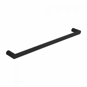 Milani Single Towel Rail 600mm - Matte Black by ABI Interiors Pty Ltd, a Bathroom Accessories for sale on Style Sourcebook