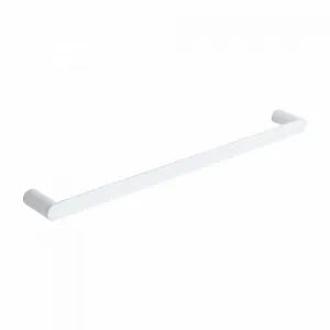 Milani Single Towel Rail 600mm - White by ABI Interiors Pty Ltd, a Towel Rails for sale on Style Sourcebook