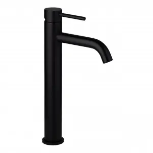 Elysian Basin Mixer Extended - Matte Black by ABI Interiors Pty Ltd, a Bathroom Taps & Mixers for sale on Style Sourcebook