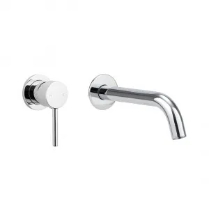 Elysian Minimal Mixer & Spout Set - Chrome by ABI Interiors Pty Ltd, a Bathroom Taps & Mixers for sale on Style Sourcebook