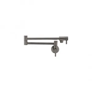 Elysian Pot Filler - Brushed Gunmetal by ABI Interiors Pty Ltd, a Kitchen Taps & Mixers for sale on Style Sourcebook