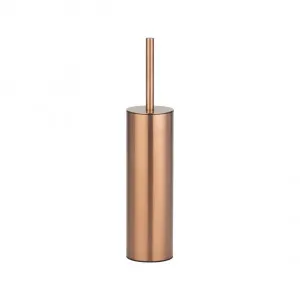 Toilet Brush Holder - Brushed Copper by ABI Interiors Pty Ltd, a Toilet Brushes & Sets for sale on Style Sourcebook