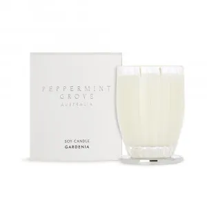 Peppermint Grove Gardenia Large Soy Candles 370g by James Lane, a Candles for sale on Style Sourcebook