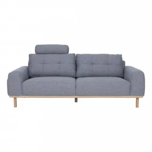 Stratton 3 Seater Sofa in Cloud Pewter by OzDesignFurniture, a Sofas for sale on Style Sourcebook