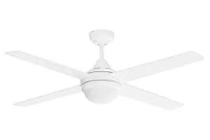 Calibo Bulimba 48" 1200mm Indoor/Outdoor Ceiling Fan with (2x E27) Light White by Calibo, a Ceiling Fans for sale on Style Sourcebook