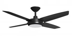 Calibo Enviro 52" (1320mm) DC Ceiling Fan with 18W CCT LED Light and Remote Black by Calibo, a Ceiling Fans for sale on Style Sourcebook