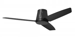 Calibo Profile 50" (1250mm) DC Low Profile Ceiling Fan with Remote Matte Black by Calibo, a Ceiling Fans for sale on Style Sourcebook