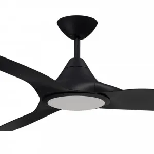 Calibo Smart CloudFan 48"(1220mm) ABS DC Ceiling Cloud Fan with 20W CCT LED Light and Remote Black by Calibo, a Ceiling Fans for sale on Style Sourcebook