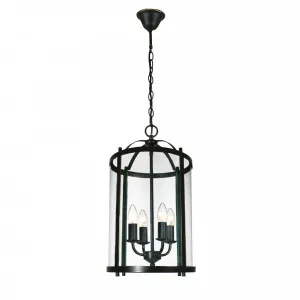 Lode Manor Bronze Lantern Pendant Light 4 Light by Lode International, a Pendant Lighting for sale on Style Sourcebook