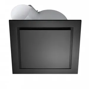 Square Ventair Airbus 200 Pro-V Bathroom Exhaust Fan Black by Ventair, a Exhaust Fans for sale on Style Sourcebook