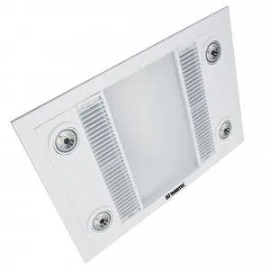 Martec Linear Bathroom 3 In 1 High Extraction Exhaust Fan With LED Light White by Martec, a Exhaust Fans for sale on Style Sourcebook
