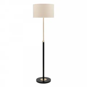 Iris B22 Adjustable Floor Lamp Black With Brass by Mercator, a Floor Lamps for sale on Style Sourcebook