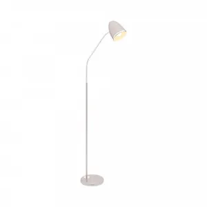 Mercator Sara Metal Floor Lamp Grey by Mercator, a Lighting for sale on Style Sourcebook