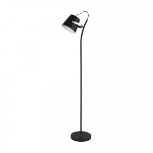 Domus Elsa Adjustable Floor Lamp Edison Screw (E27) Black by Domus, a LED Lighting for sale on Style Sourcebook