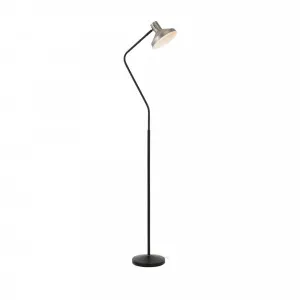 Telbix Trevi Floor Lamp Small Edison Screw (E14) Matte Nickel by Telbix, a Floor Lamps for sale on Style Sourcebook